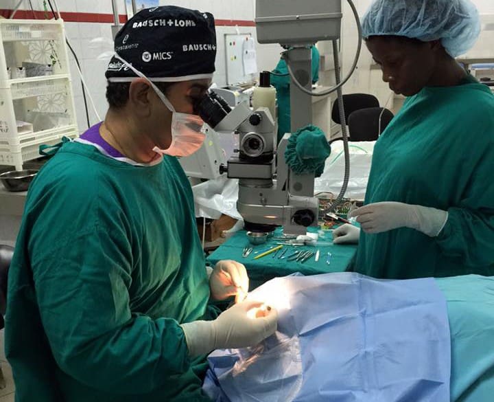 surgeons at Centre for Sight