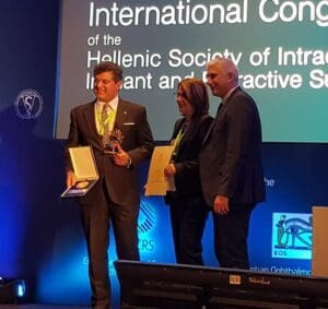 Mr Sheraz Daya awarded Fyodorov medal in Athens